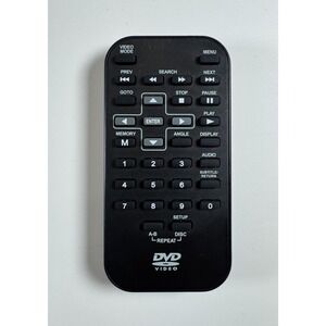 RCA DRC6377 Portabl DVD Player Remote Control, Black